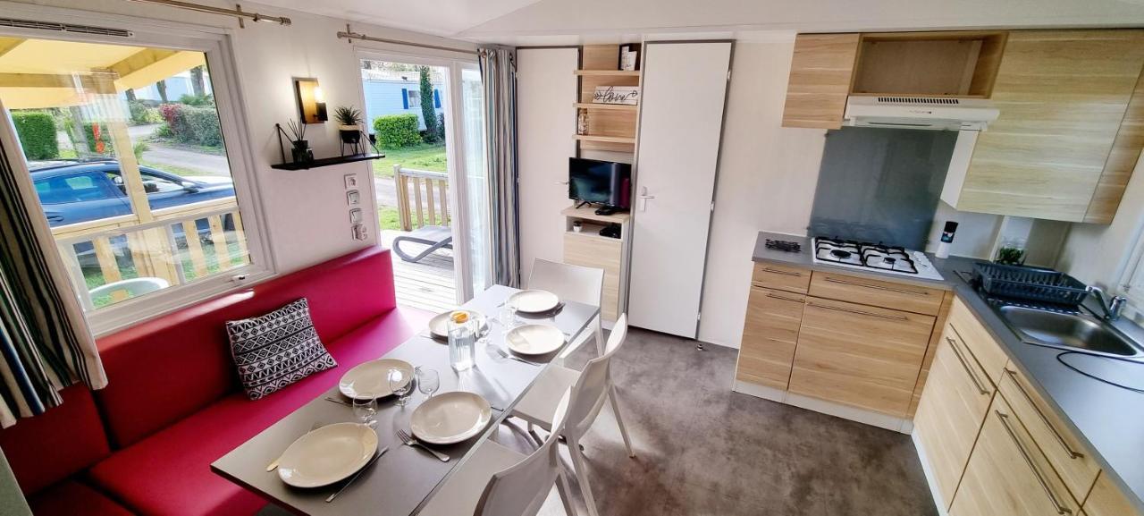 Mobil-Home 6 Personnes - Bretagne - Piscine - Plage Tregunc Ngoại thất bức ảnh